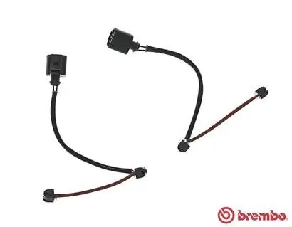 Warnkontakt, Bremsbelagverschleiß Hinterachse BREMBO A 00 477