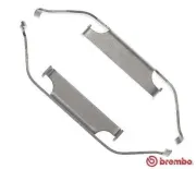 Zubehörsatz, Bremssattel Vorderachse BREMBO A 02 223