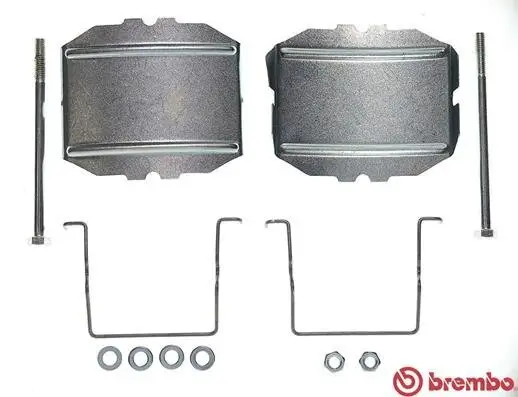 Zubehörsatz, Scheibenbremsbelag BREMBO A 02 232