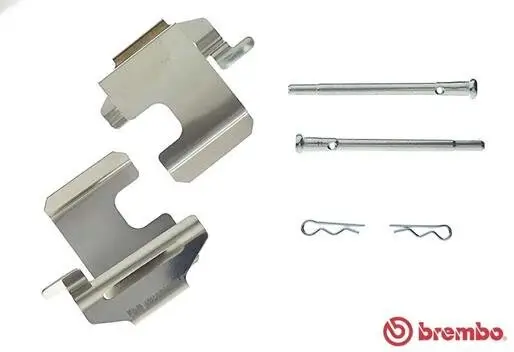 Zubehörsatz, Scheibenbremsbelag BREMBO A 02 244