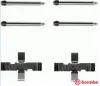 Zubeh&ouml;rsatz, Scheibenbremsbelag Hinterachse BREMBO A 02 248