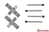 Zubehörsatz, Scheibenbremsbelag Hinterachse BREMBO A 02 269