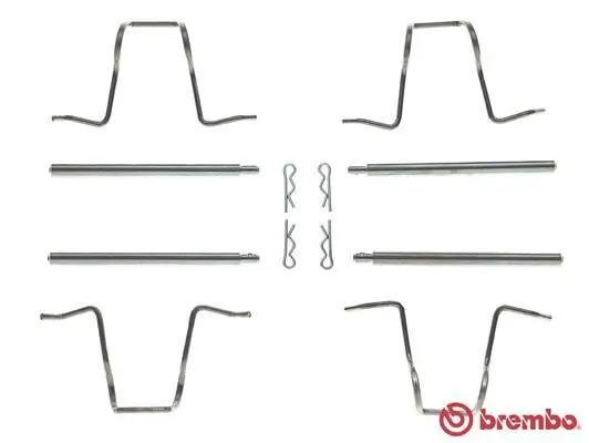 Zubehörsatz, Scheibenbremsbelag BREMBO A 02 274