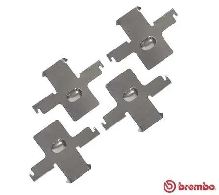 Zubehörsatz, Scheibenbremsbelag BREMBO A 02 290