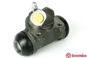 Radbremszylinder Hinterachse links BREMBO A 12 081