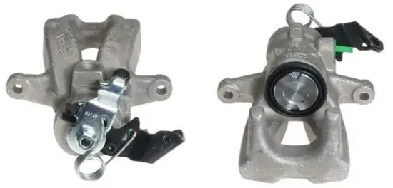 Bremssattel hinter der Achse Hinterachse links BREMBO F 00 008 Bild Bremssattel hinter der Achse Hinterachse links BREMBO F 00 008