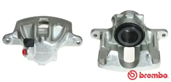 Bremssattel Vorderachse rechts hinter der Achse BREMBO F 06 003