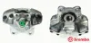 Bremssattel hinter der Achse Hinterachse links BREMBO F 06 012