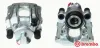 Bremssattel hinter der Achse Hinterachse links BREMBO F 06 116