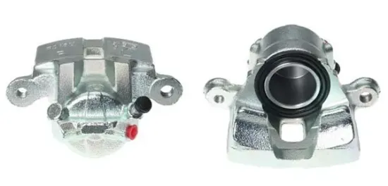 Bremssattel hinter der Achse Vorderachse links BREMBO F 16 028 Bild Bremssattel hinter der Achse Vorderachse links BREMBO F 16 028