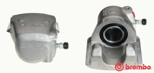 Bremssattel hinter der Achse Vorderachse links BREMBO F 23 040