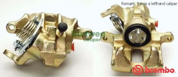 Bremssattel hinter der Achse Hinterachse rechts BREMBO F 23 071