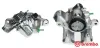 Bremssattel vor der Achse Hinterachse rechts BREMBO F 24 047