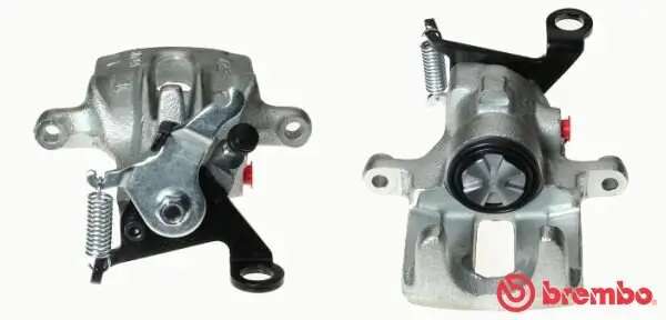 Bremssattel hinter der Achse Hinterachse links BREMBO F 24 088