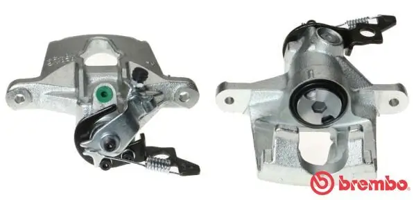 Bremssattel hinter der Achse Hinterachse links BREMBO F 24 100