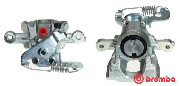 Bremssattel hinter der Achse Hinterachse links BREMBO F 24 118