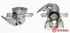 Bremssattel hinter der Achse Hinterachse rechts BREMBO F 24 137