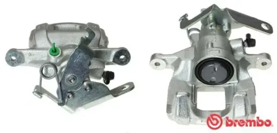 Bremssattel hinter der Achse Hinterachse links BREMBO F 24 180 Bild Bremssattel hinter der Achse Hinterachse links BREMBO F 24 180