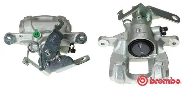 Bremssattel hinter der Achse Hinterachse links BREMBO F 24 182