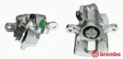 Bremssattel hinter der Achse Hinterachse rechts BREMBO F 28 001