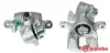 Bremssattel hinter der Achse Hinterachse links BREMBO F 28 024