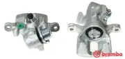 Bremssattel hinter der Achse Hinterachse links BREMBO F 28 024