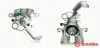 Bremssattel hinter der Achse Hinterachse rechts BREMBO F 28 073