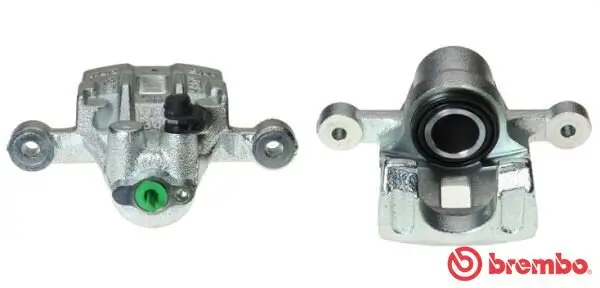 Bremssattel hinter der Achse Hinterachse links BREMBO F 30 166