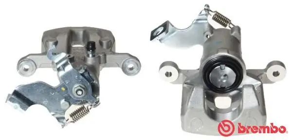 Bremssattel hinter der Achse Hinterachse links BREMBO F 30 176