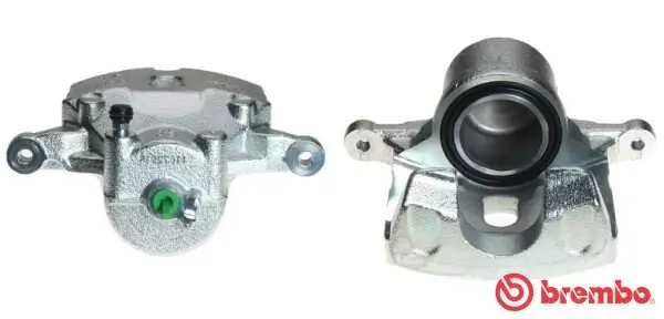 Bremssattel Vorderachse rechts hinter der Achse BREMBO F 30 201