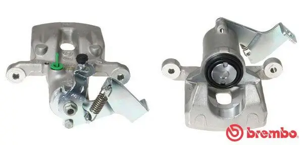 Bremssattel Hinterachse links hinter der Achse BREMBO F 30 212