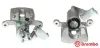 Bremssattel hinter der Achse Hinterachse links BREMBO F 30 212