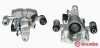 Bremssattel hinter der Achse Hinterachse links BREMBO F 49 064