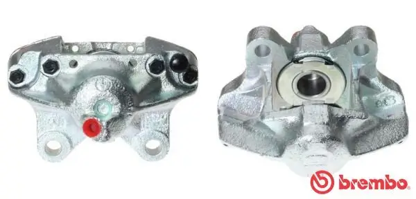 Bremssattel hinter der Achse Hinterachse links BREMBO F 50 008