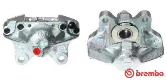 Bremssattel hinter der Achse Hinterachse links BREMBO F 50 008 Bild Bremssattel hinter der Achse Hinterachse links BREMBO F 50 008