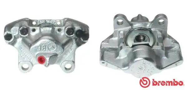 Bremssattel hinter der Achse Hinterachse links BREMBO F 50 010