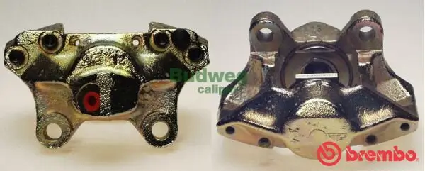 Bremssattel hinter der Achse Hinterachse links BREMBO F 50 020