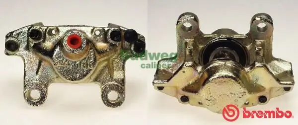 Bremssattel hinter der Achse Hinterachse links BREMBO F 50 050