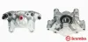 Bremssattel hinter der Achse Hinterachse rechts BREMBO F 50 087