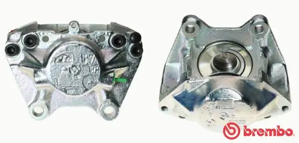 Bremssattel Vorderachse links hinter der Achse BREMBO F 50 092