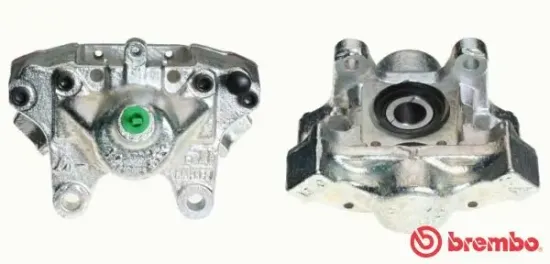 Bremssattel hinter der Achse Hinterachse links BREMBO F 50 128 Bild Bremssattel hinter der Achse Hinterachse links BREMBO F 50 128
