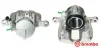 Bremssattel hinter der Achse Vorderachse rechts BREMBO F 50 153