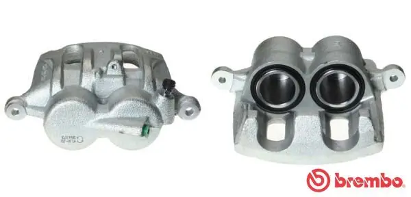 Bremssattel hinter der Achse Vorderachse links BREMBO F 50 198