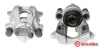 Bremssattel hinter der Achse Hinterachse links BREMBO F 50 222