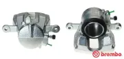 Bremssattel hinter der Achse Vorderachse links BREMBO F 50 252