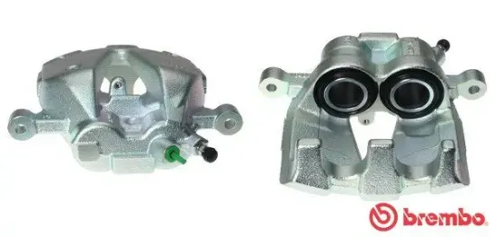 Bremssattel hinter der Achse Vorderachse links BREMBO F 50 288 Bild Bremssattel hinter der Achse Vorderachse links BREMBO F 50 288