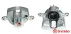 Bremssattel vor der Achse Vorderachse rechts BREMBO F 54 081