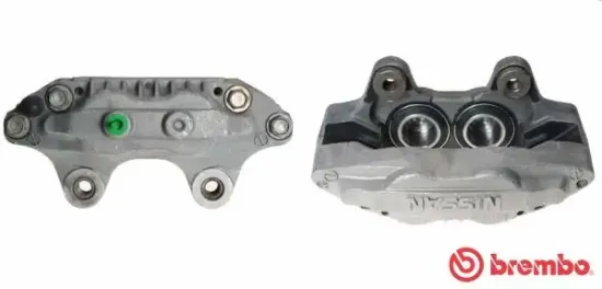 Bremssattel vor der Achse Vorderachse links BREMBO F 56 128 Bild Bremssattel vor der Achse Vorderachse links BREMBO F 56 128