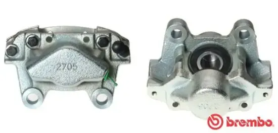Bremssattel hinter der Achse Hinterachse links BREMBO F 59 074 Bild Bremssattel hinter der Achse Hinterachse links BREMBO F 59 074