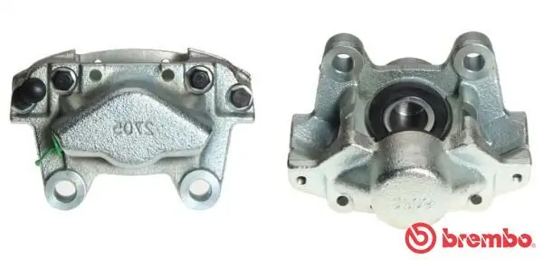 Bremssattel hinter der Achse Hinterachse rechts BREMBO F 59 075